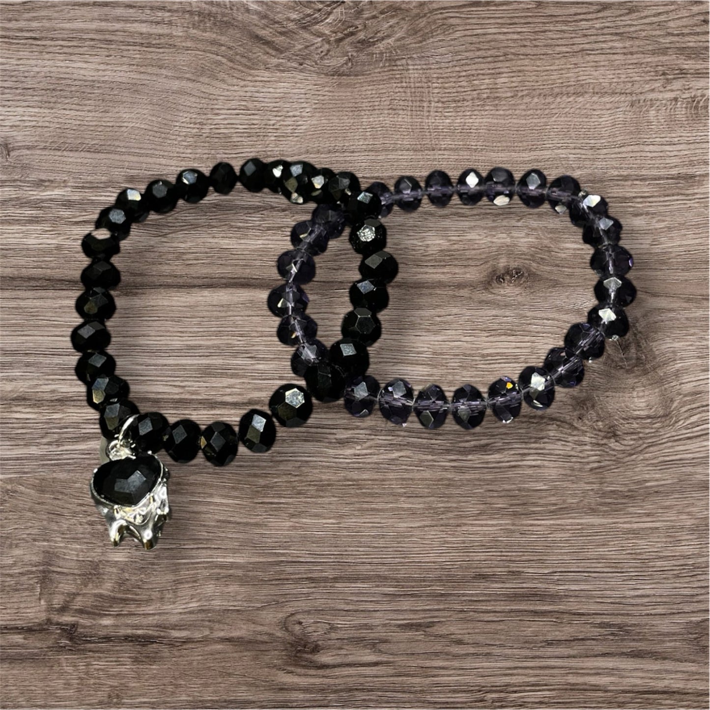 Black & Violent Bracelet