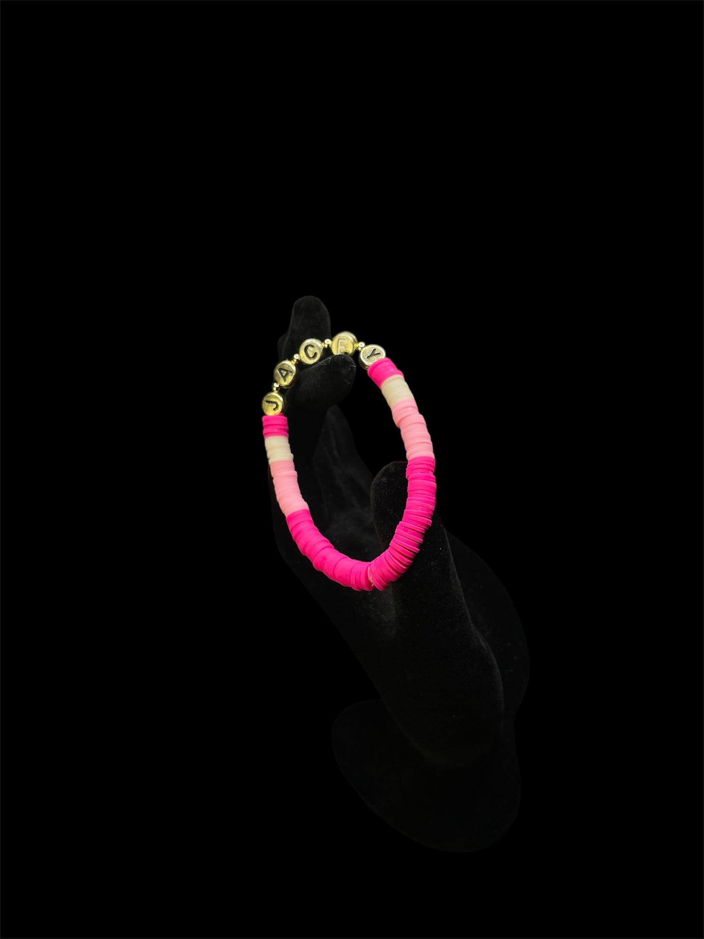 Pinks and Gold bracelet