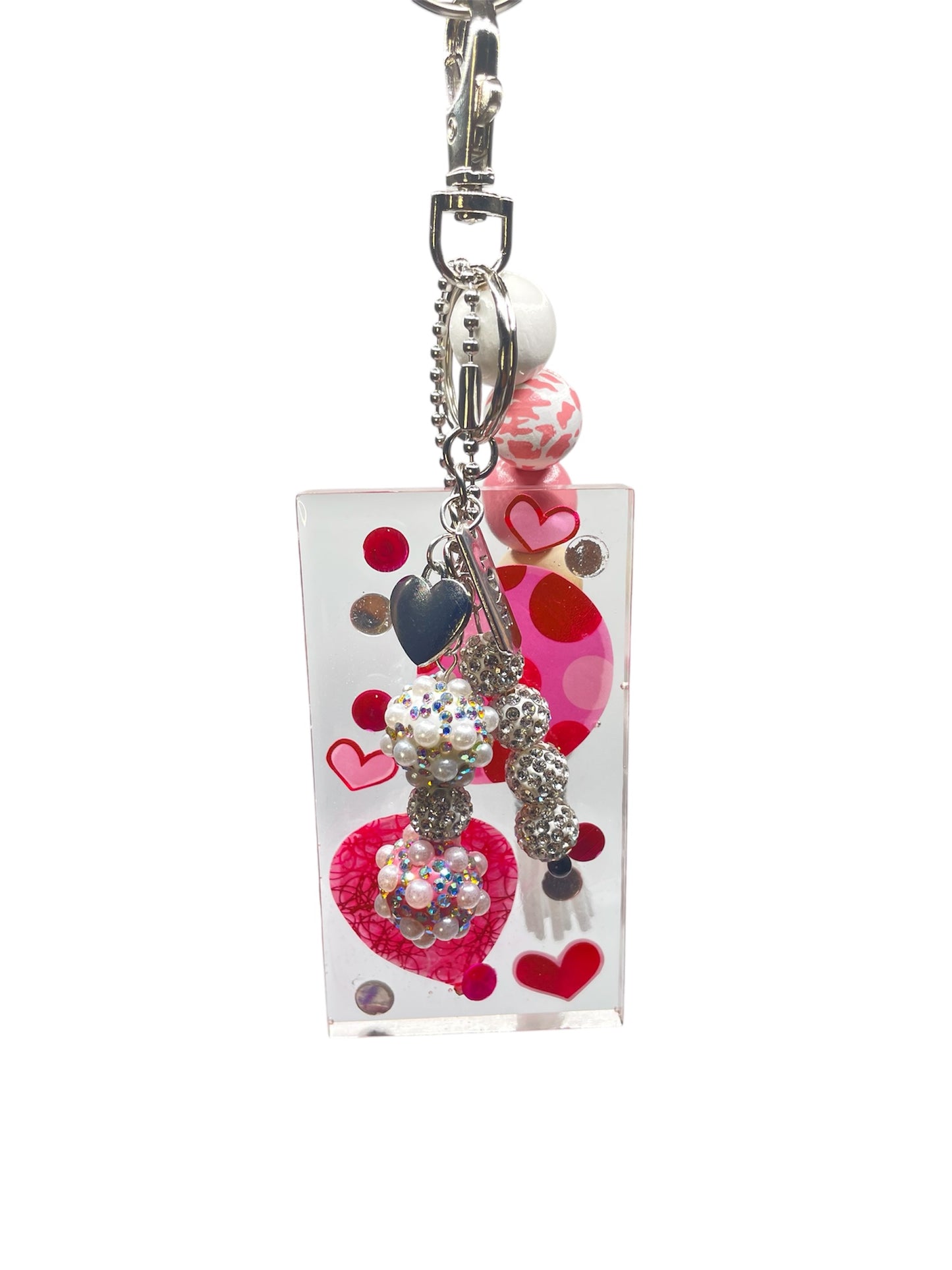 Pink Love Keychain