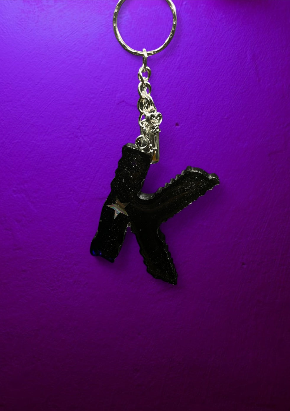 Purple Authority Keychain