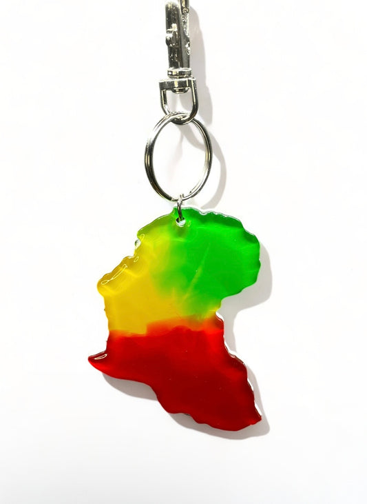 Africa Keychain