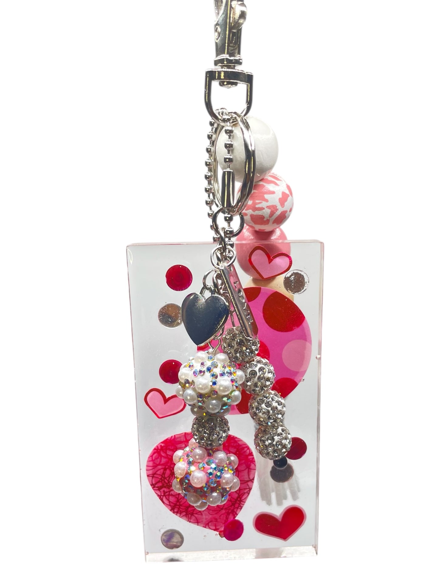 Pink Love Keychain