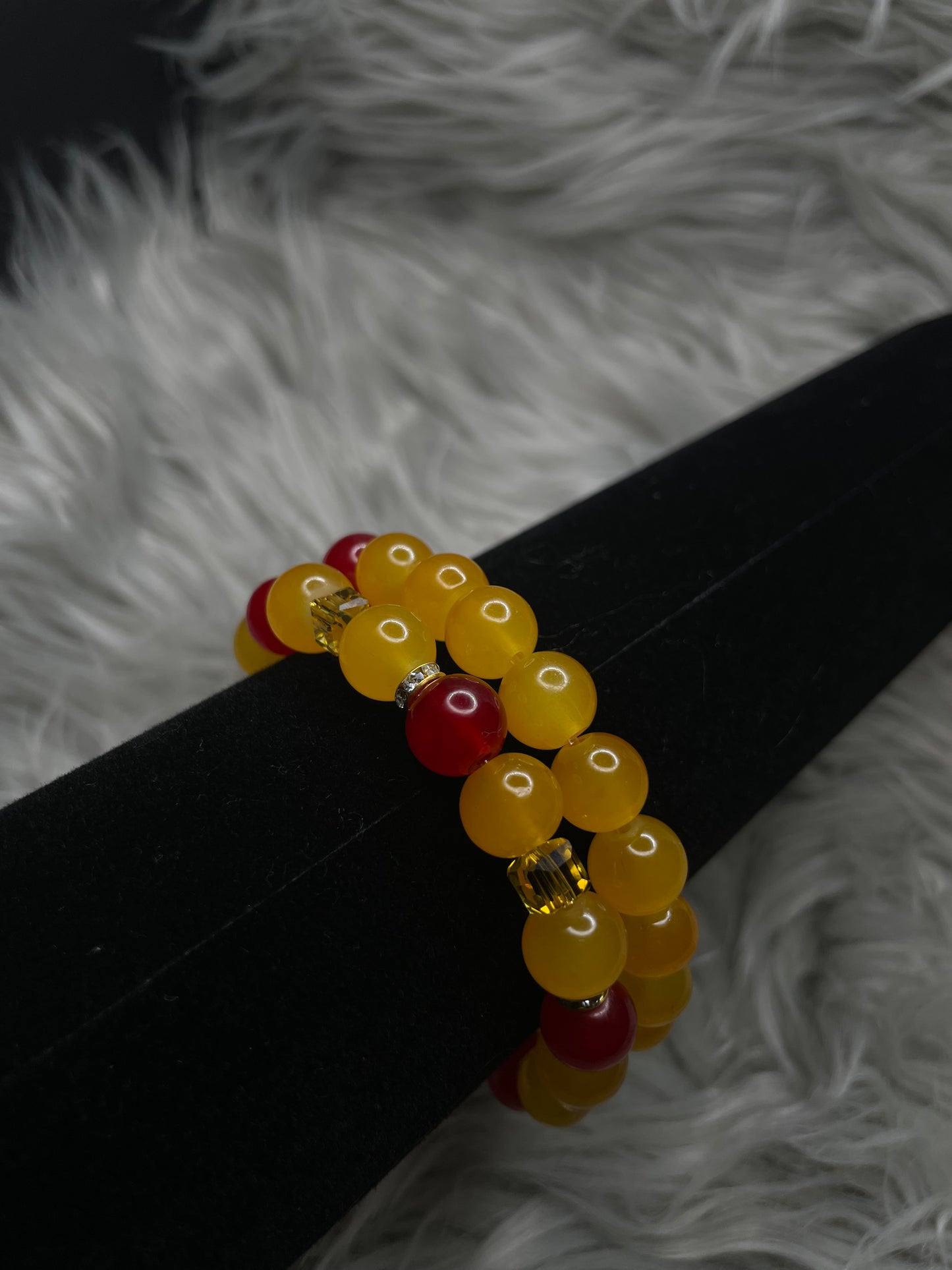 Honey Orange & Cherry Sting Bracelet