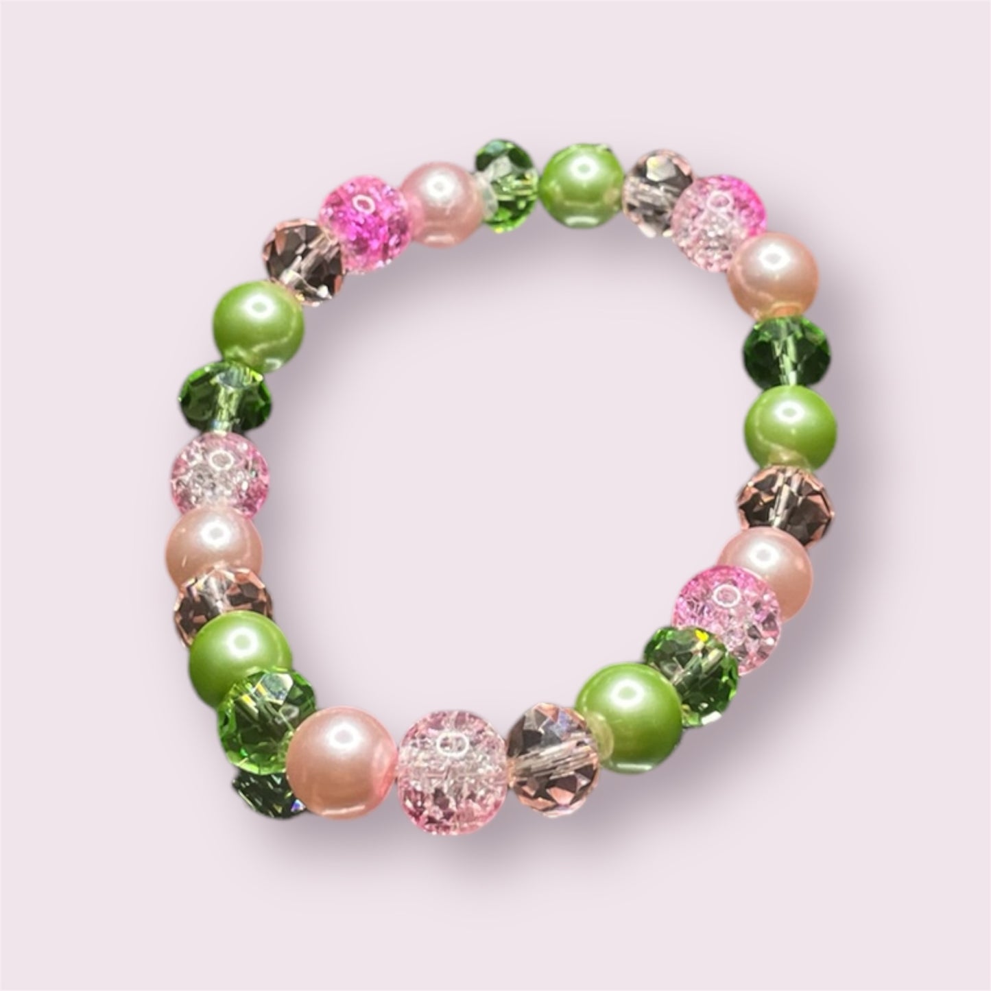 baby Pink Pearl Bracelet