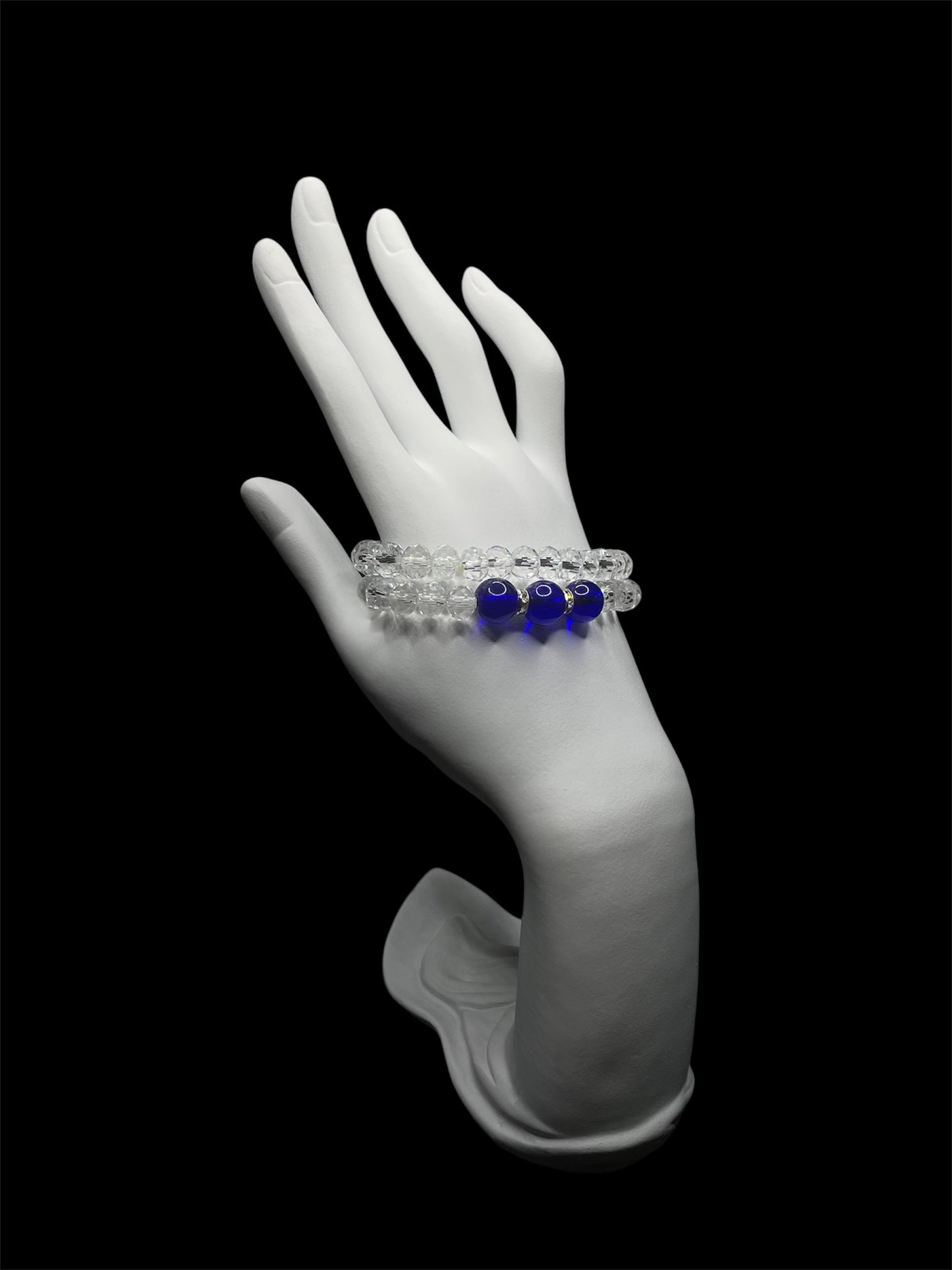 Clear Blue Water Bracelet