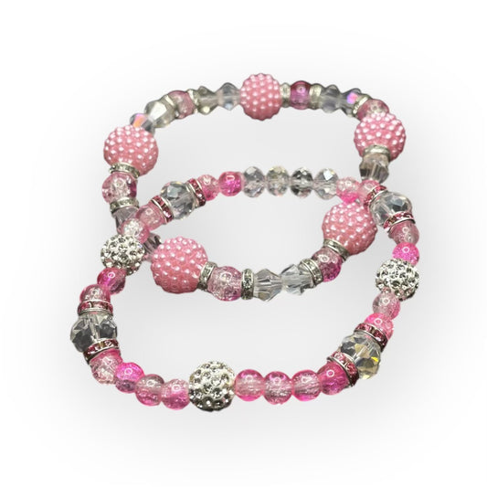 Pink Cotton Candy Bracelet