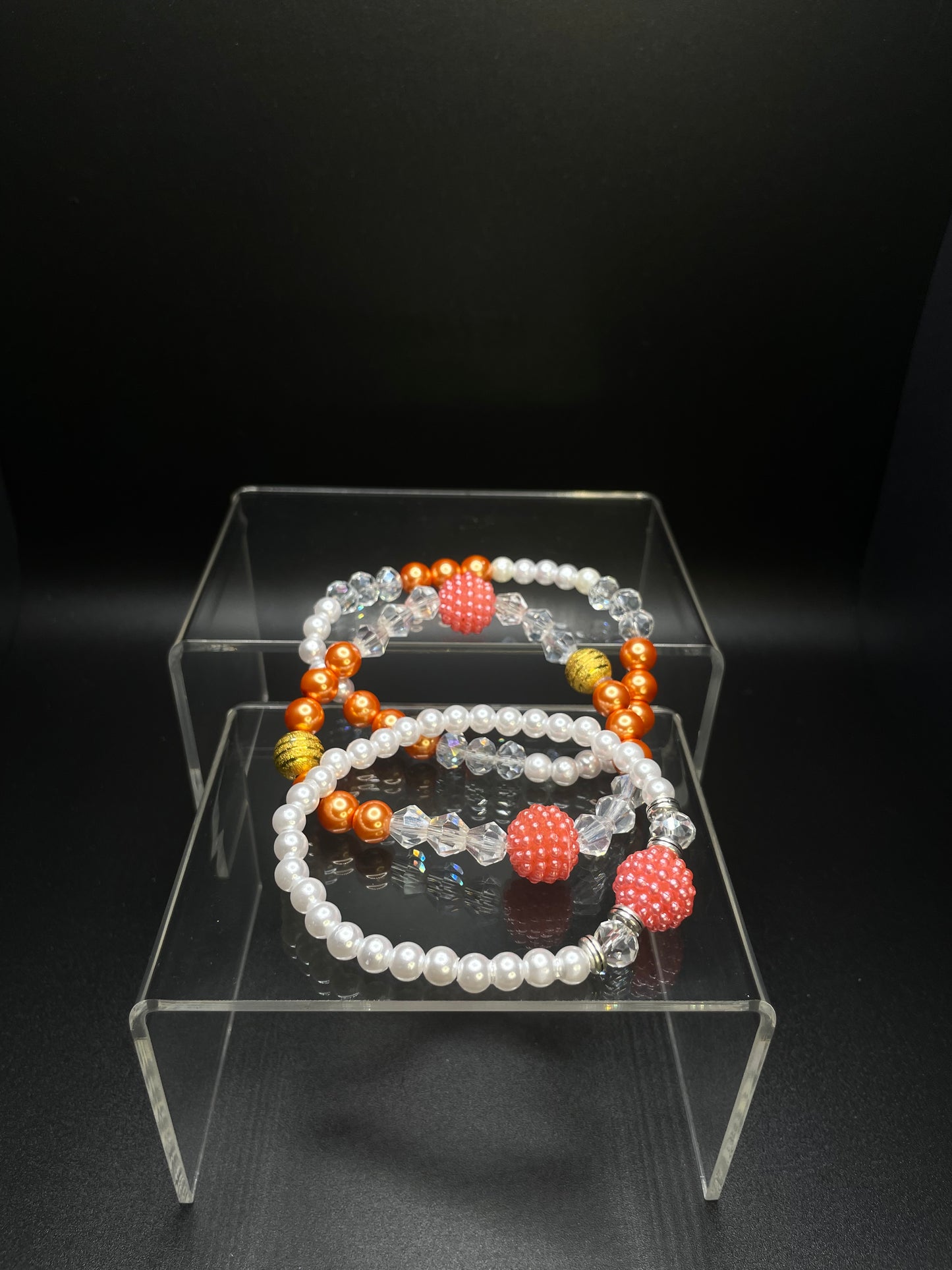 Tangerine Pearl Bracelet