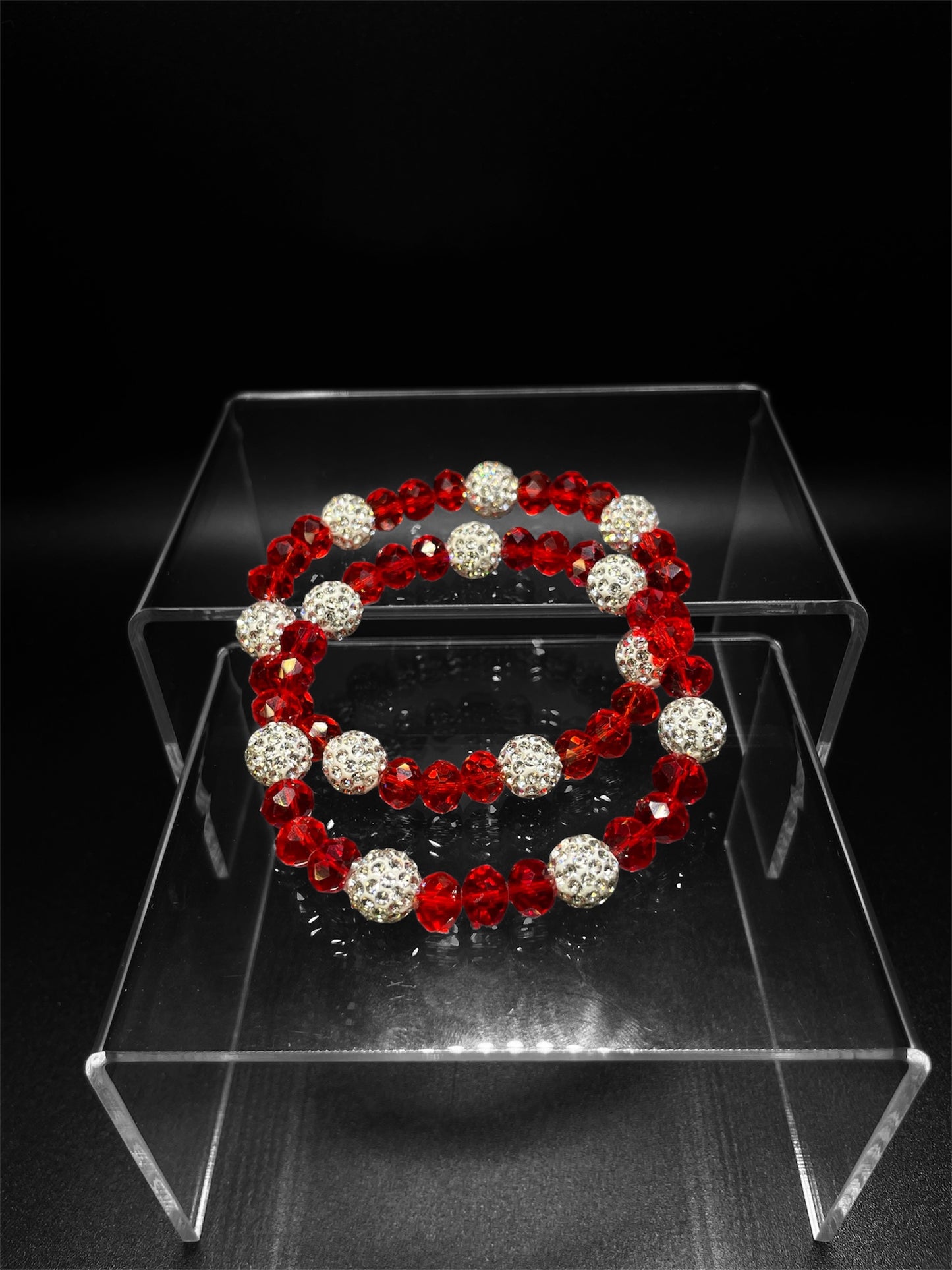 Red Ruby Crystal Bracelet