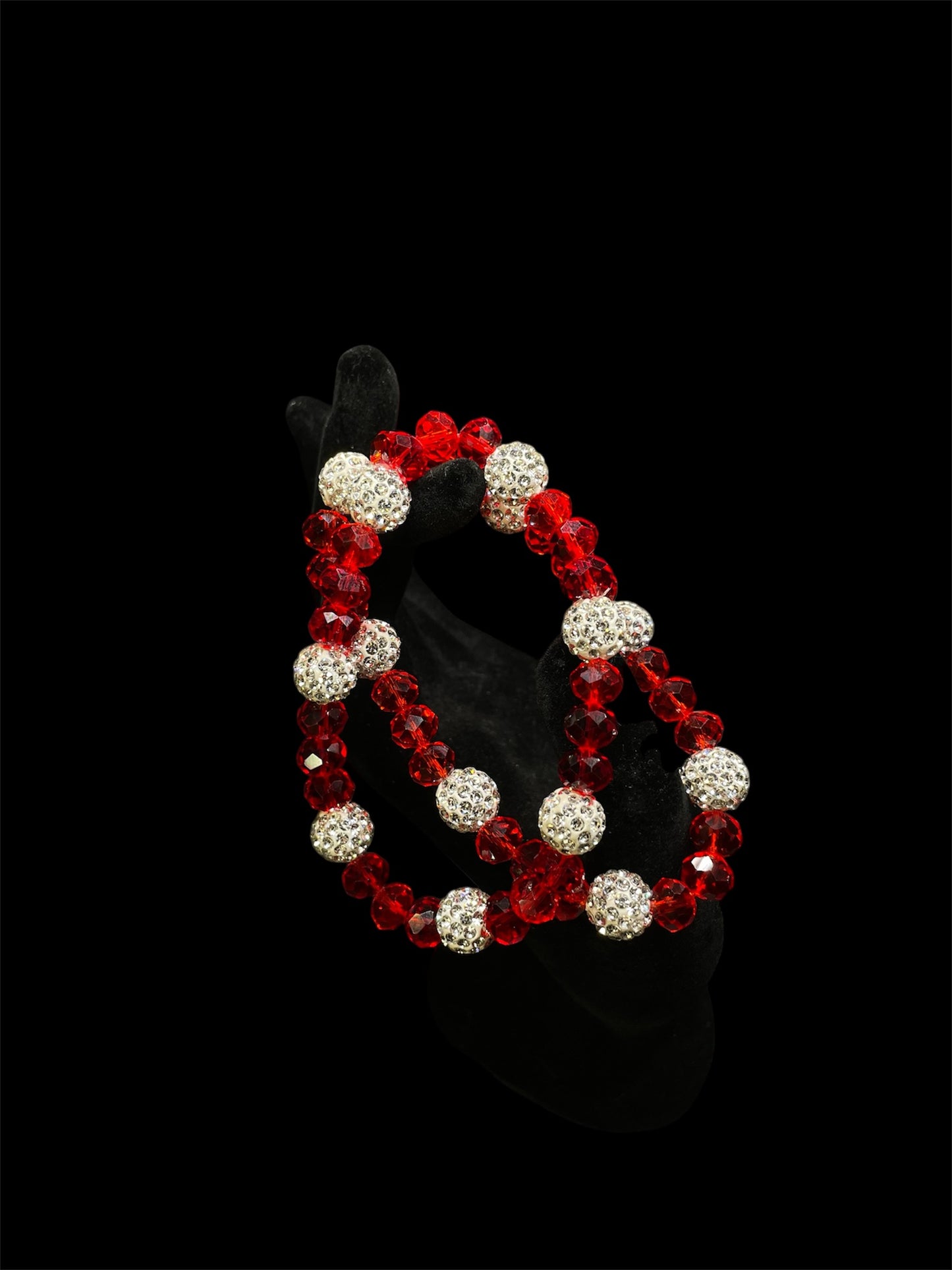 Red Ruby Crystal Bracelet