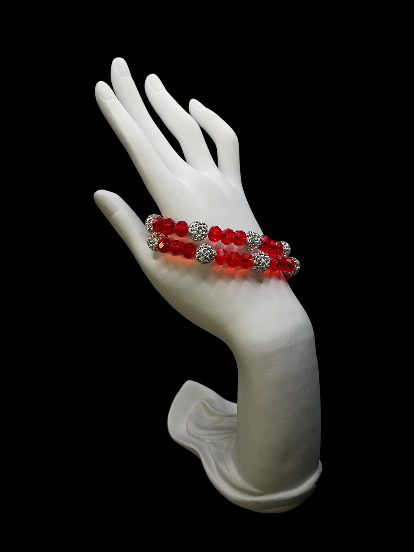 Red Ruby Crystal Bracelet