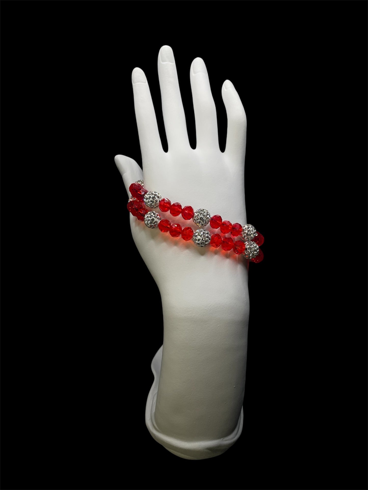 Red Ruby Crystal Bracelet