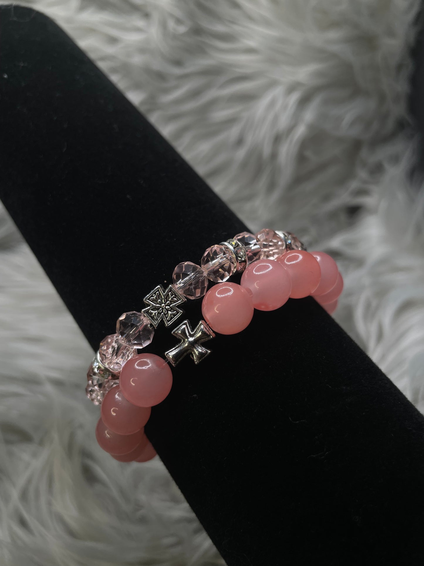 Believe It Pink Bracelet