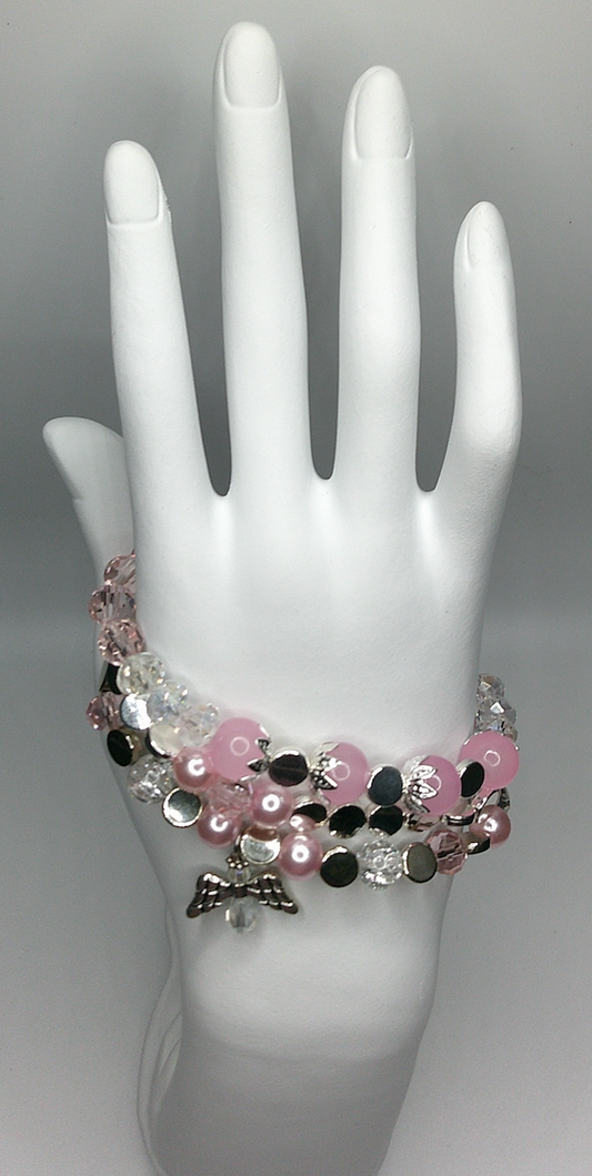 Pink Angel bracelet